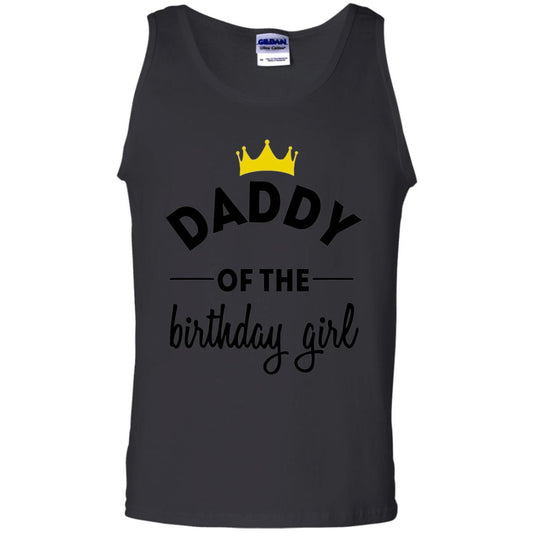 Daddy Of The Birthday Girl Party T-shirt Black