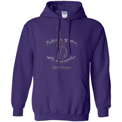 Funny Guitar Shirt Picking Is Greater With A Reasonator Purple