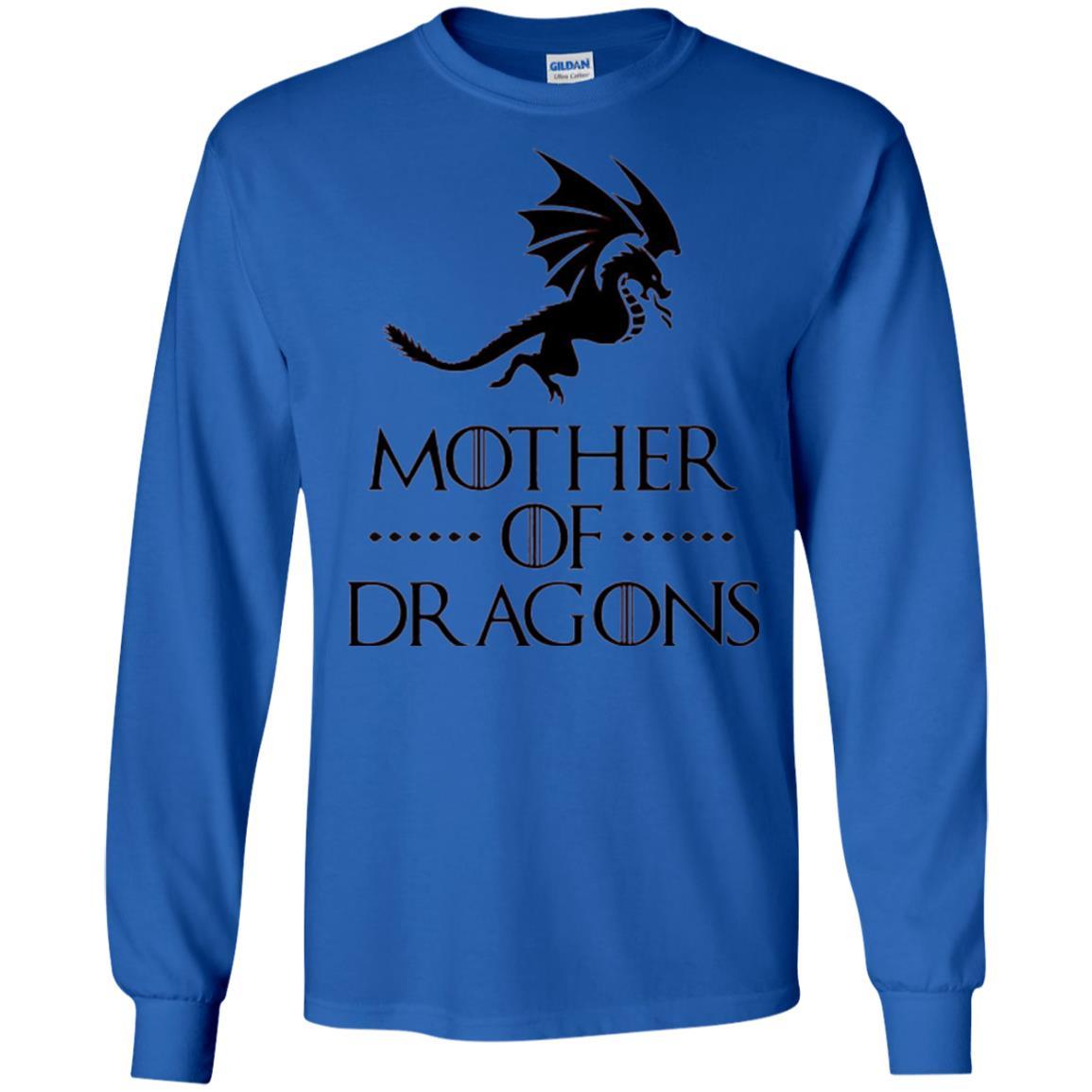 Throne Dragon T-shirt Mother Of Dragons Game Royal