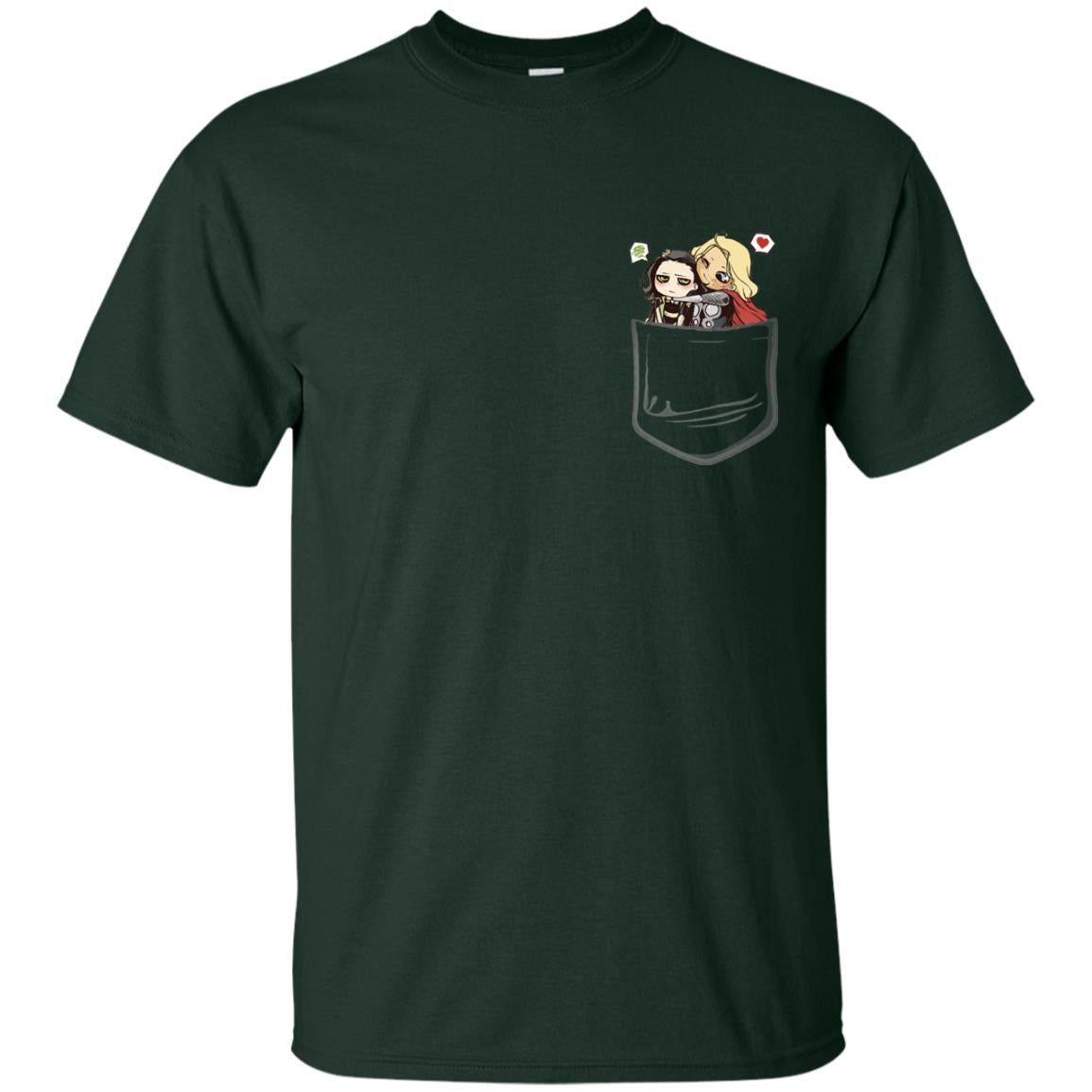 Thornloki In Pocket Movie Shirt Forest