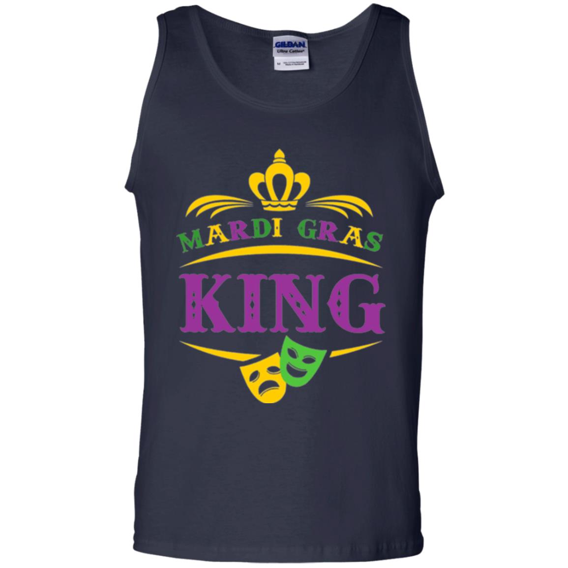 Mardi Gras King Gift T-shirt Navy