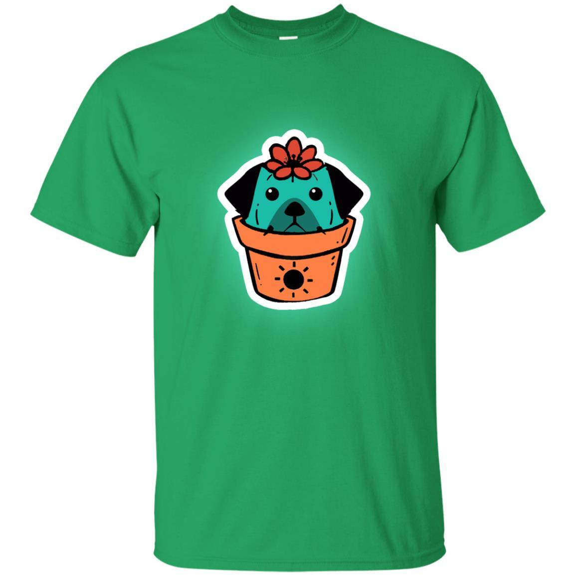 Dog Lovers T-shirt Dogcus Irish Green