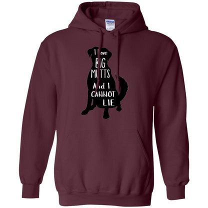Dog Lovers T-shirt I Love Big Mutts And I Don_t Lie Maroon