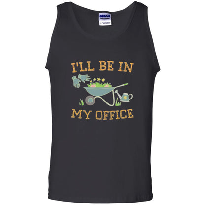 Gardener T-shirt I'll Be In My Office Black