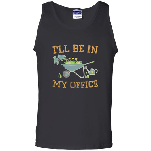 Gardener T-shirt I'll Be In My Office Black
