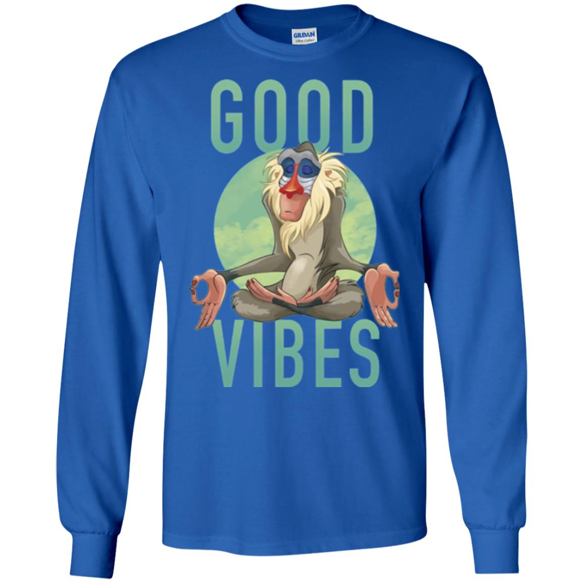 Rafiki Meditate Good Vibes T-shirt Royal