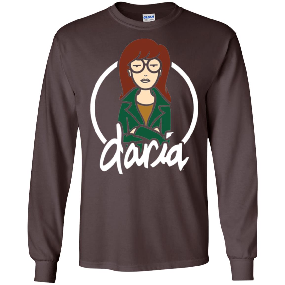 Mtv Daria T-shirt Mad At The World Dark Chocolate