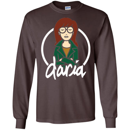 Mtv Daria T-shirt Mad At The World Dark Chocolate