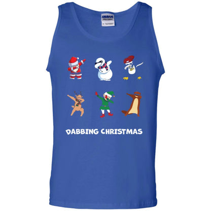 Dabbing Christmas T-shirt Royal