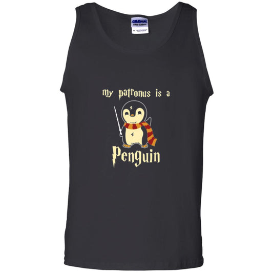 Penguin Lovers T-shirt My Patronus Is A Penguin Hot Black