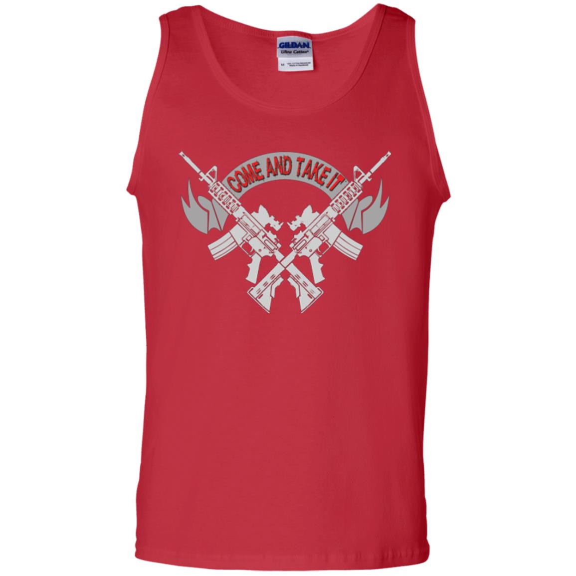 Military T-shirt Come And Take It Red