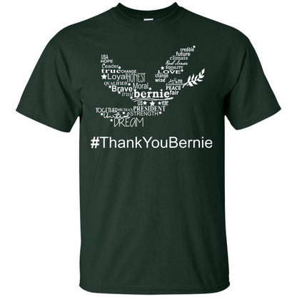 Hash Tag Thank You Bernie Shirts Forest