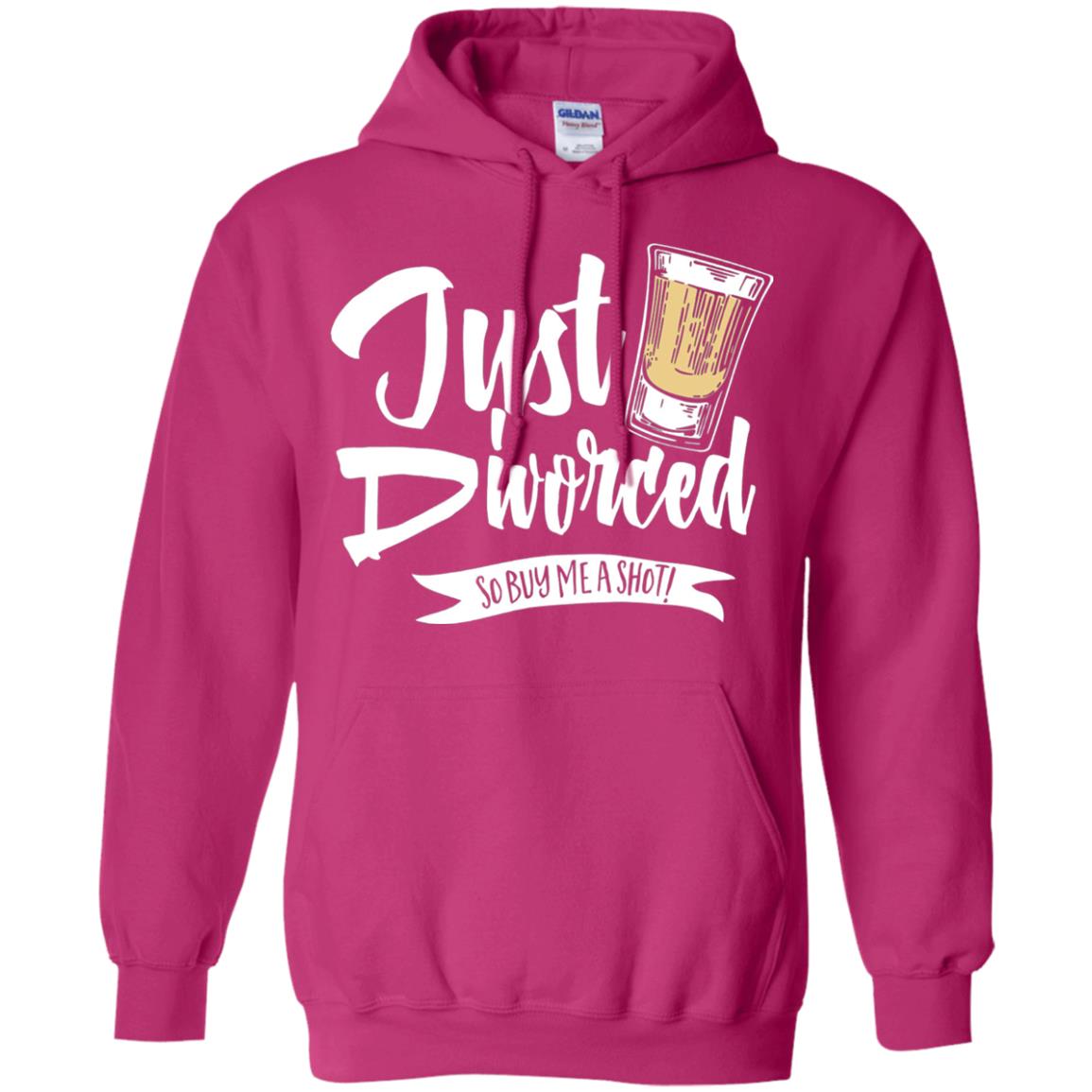 Party Break-up Single T-shirt Just Divorced Buy Me A Shot Heliconia