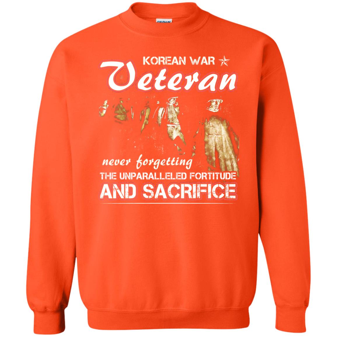 Korean War Veteran Never Forgetting The Unparalleled Fortitude And Sacrifice Orange
