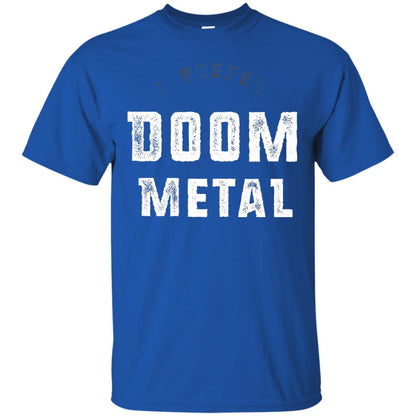 I Prefer Doom Heavy Metal Shirt Royal