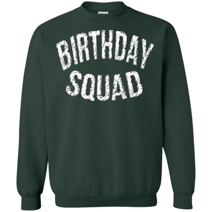 Birthday Squad T-shirt Forest Green