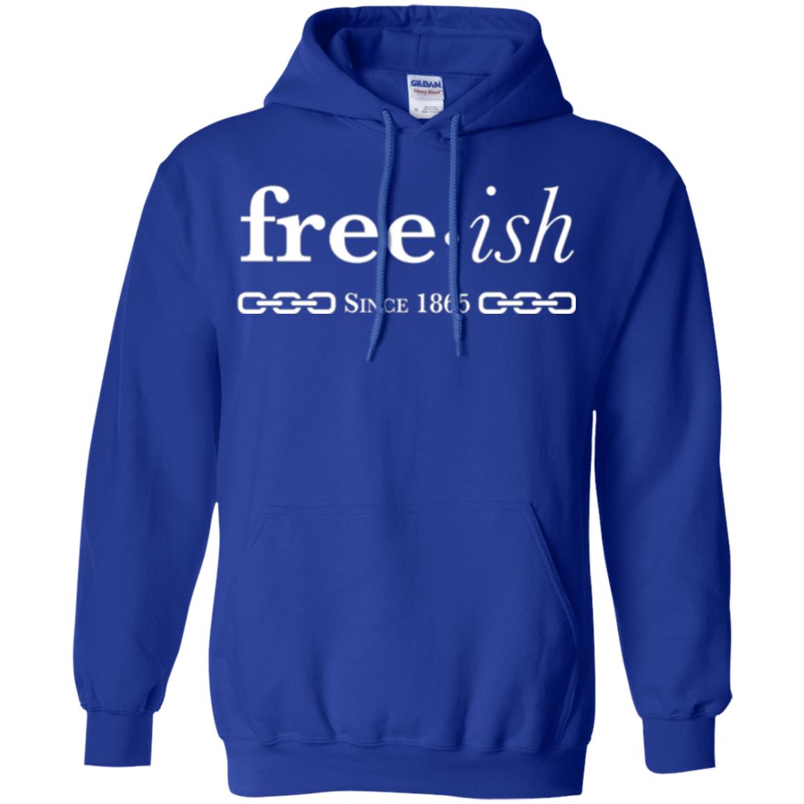 Free-ish Since 1865 Black Pride T-shirt Royal