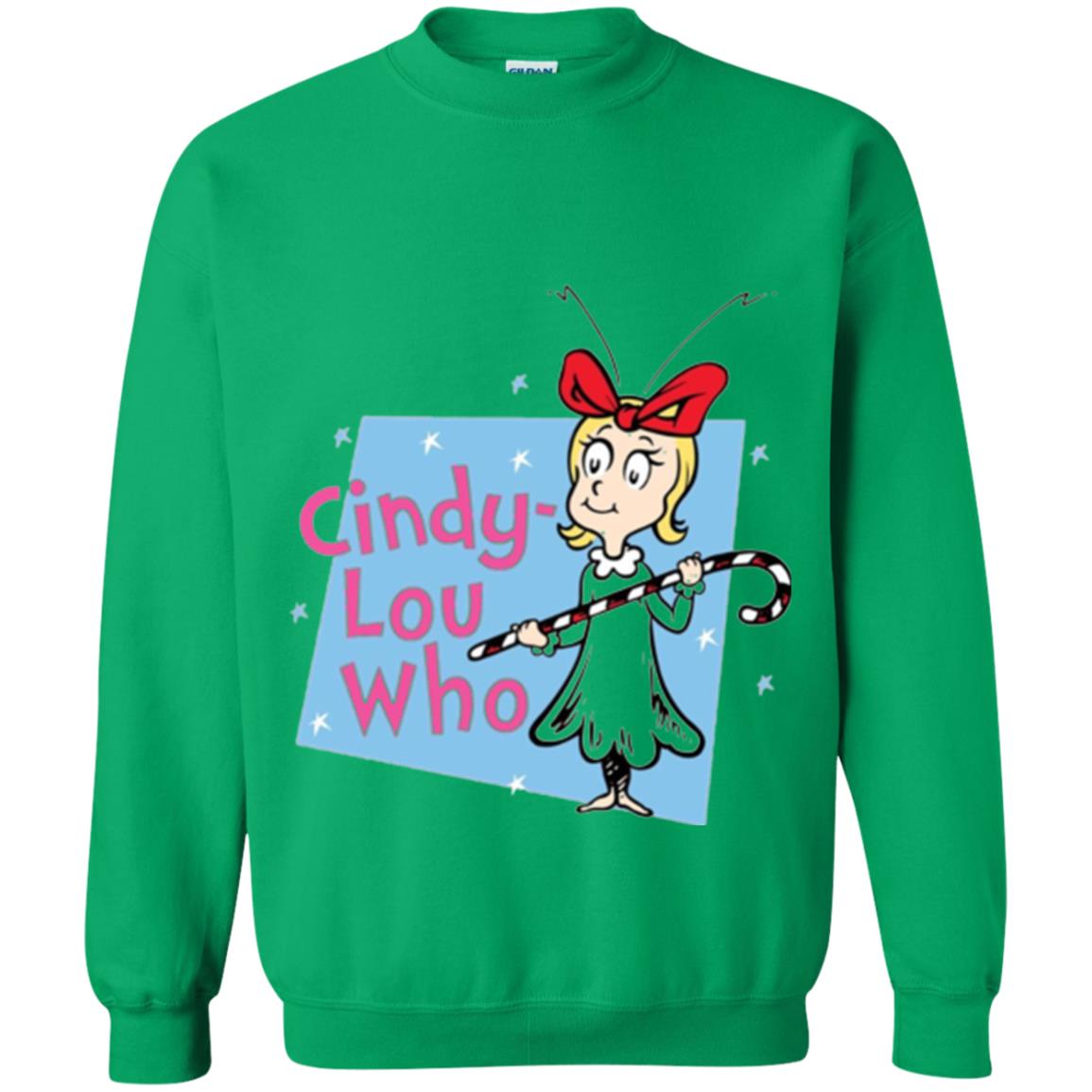 Dr. Seuss Cindy-lou Who Book Lover T-shirt Irish Green