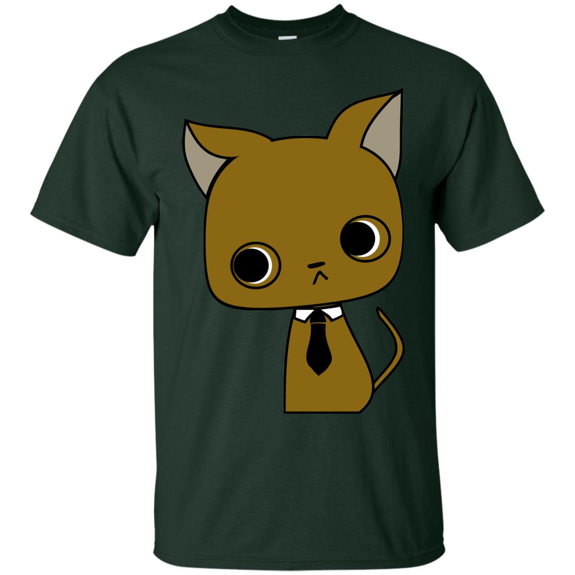 Funny Business Love Cat Shirt Forest