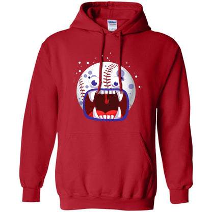 Baseball Halloween Shirt Red