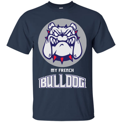 Dog Lover T-shirt My French Bulldog Navy