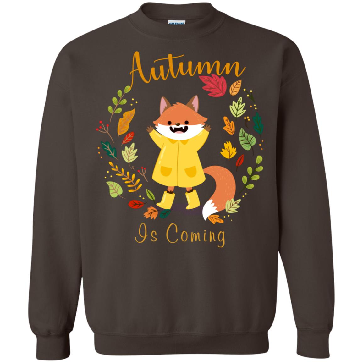 Autumn Is Coming Shirt Dark Chocolate