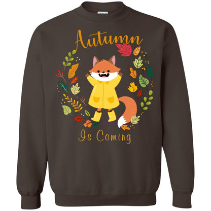 Autumn Is Coming Shirt Dark Chocolate