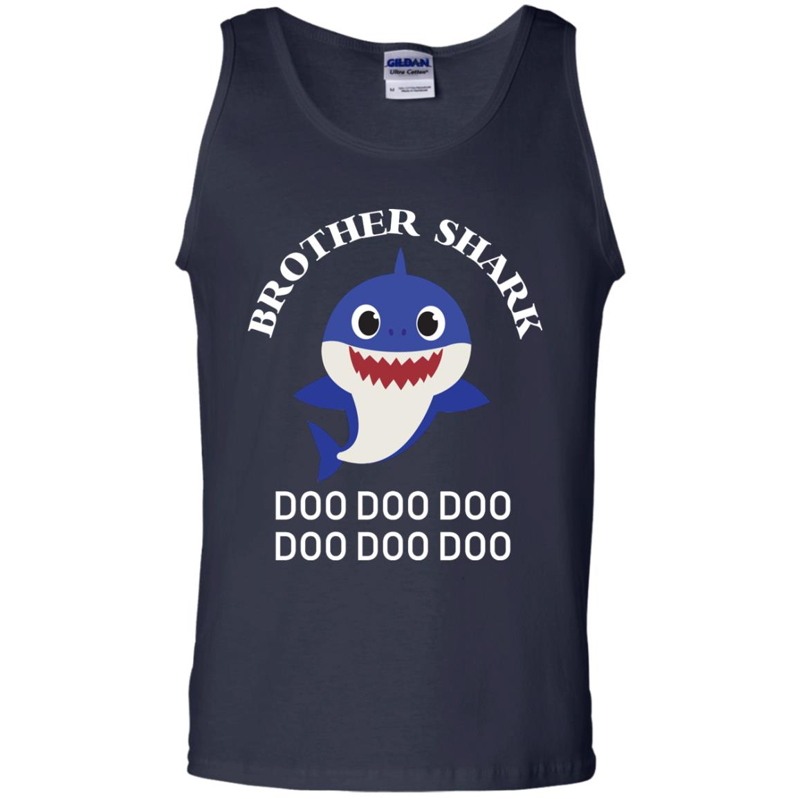 Brother Shark Family Shark Shirt Navy