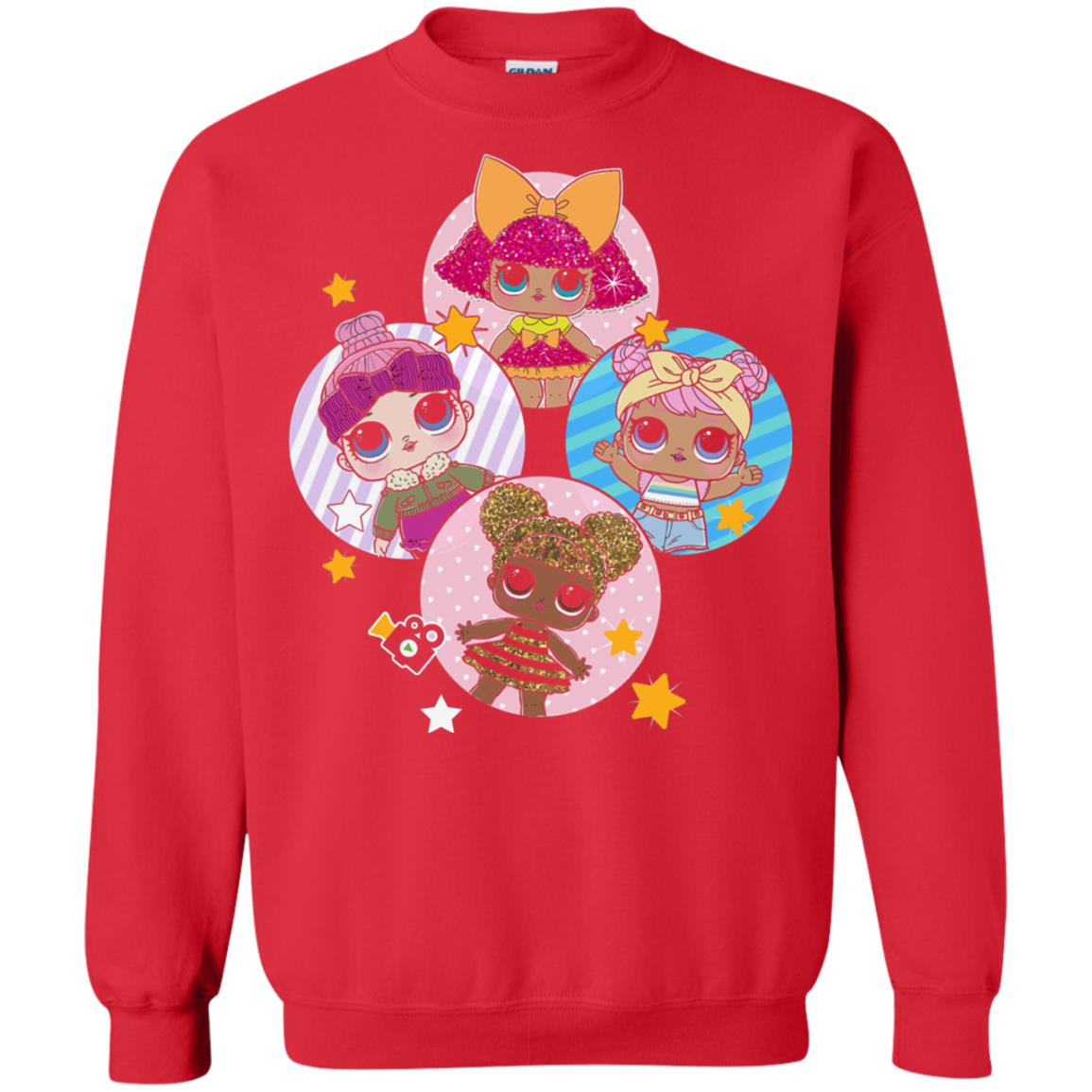 Dolls Lol Birthday #squadgoals Doll Lover T-shirt Red