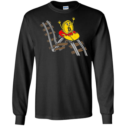 Bitcoin Rollercoaster T-shirt Black