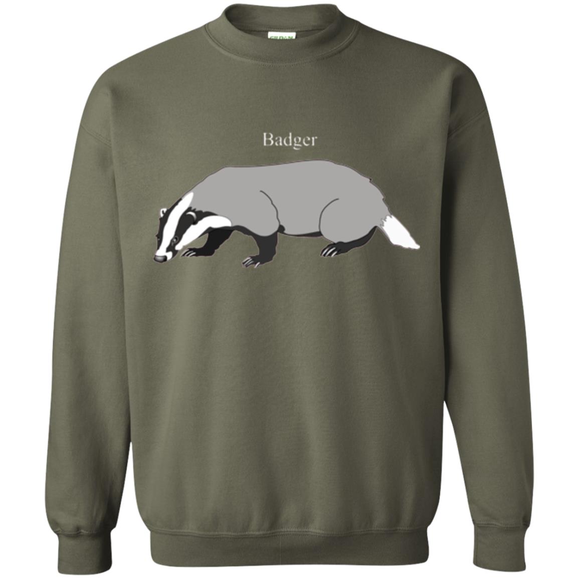 Fierce Badger T-shirt Military Green