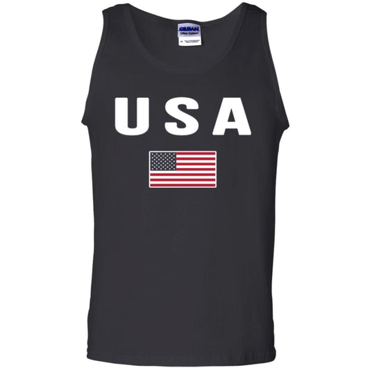 American Flag Us America United States T-shirt Black