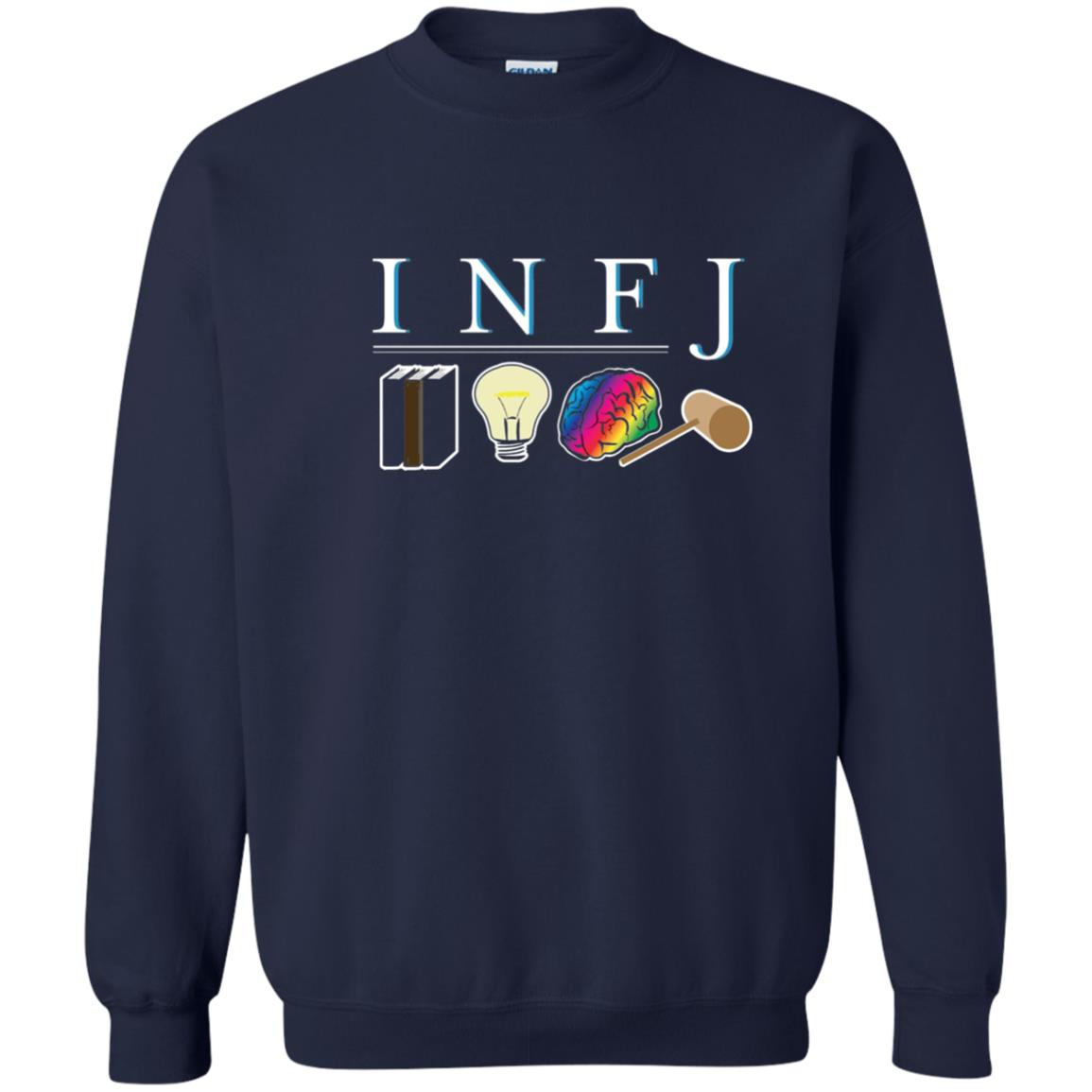 Infj Personality T-shirt Navy