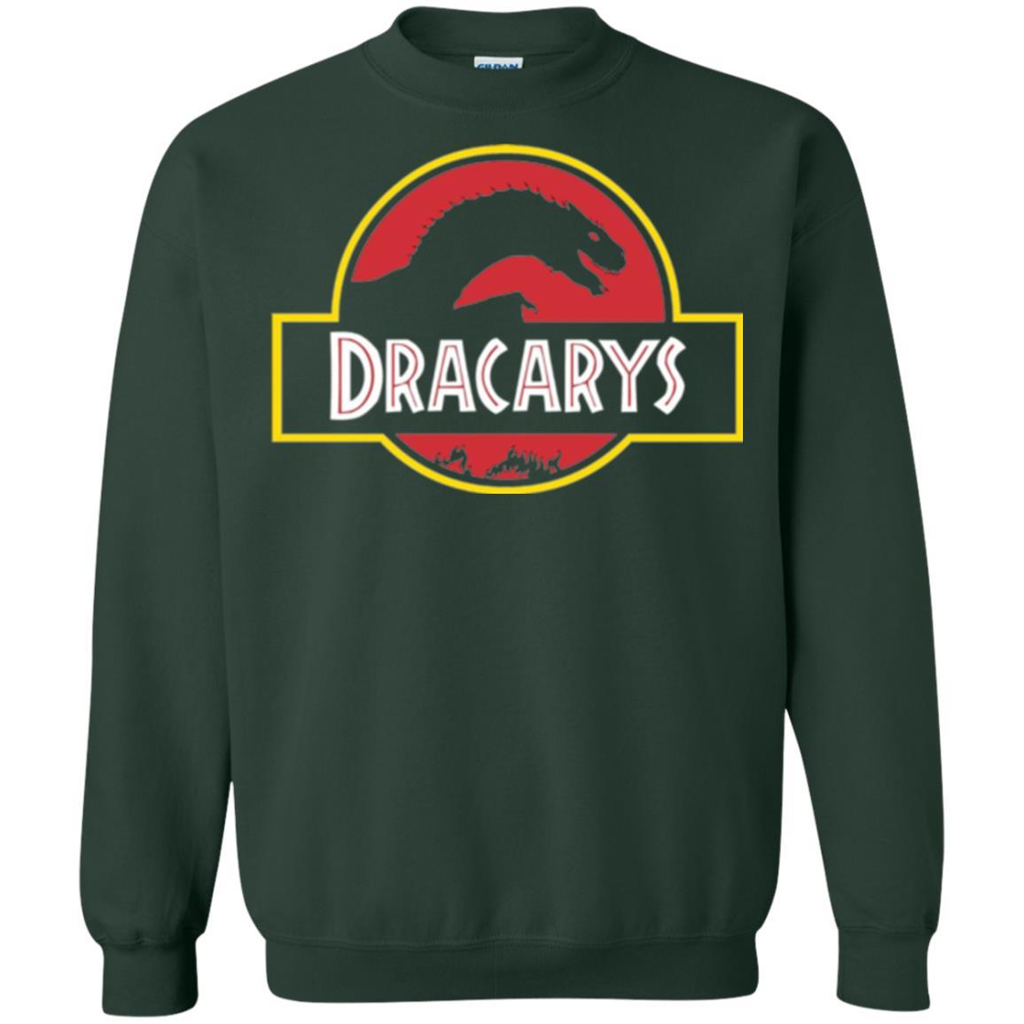Dinosaur T-shirt Dracarys Dragon Parody Forest Green