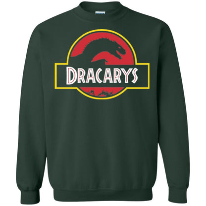 Dinosaur T-shirt Dracarys Dragon Parody Forest Green