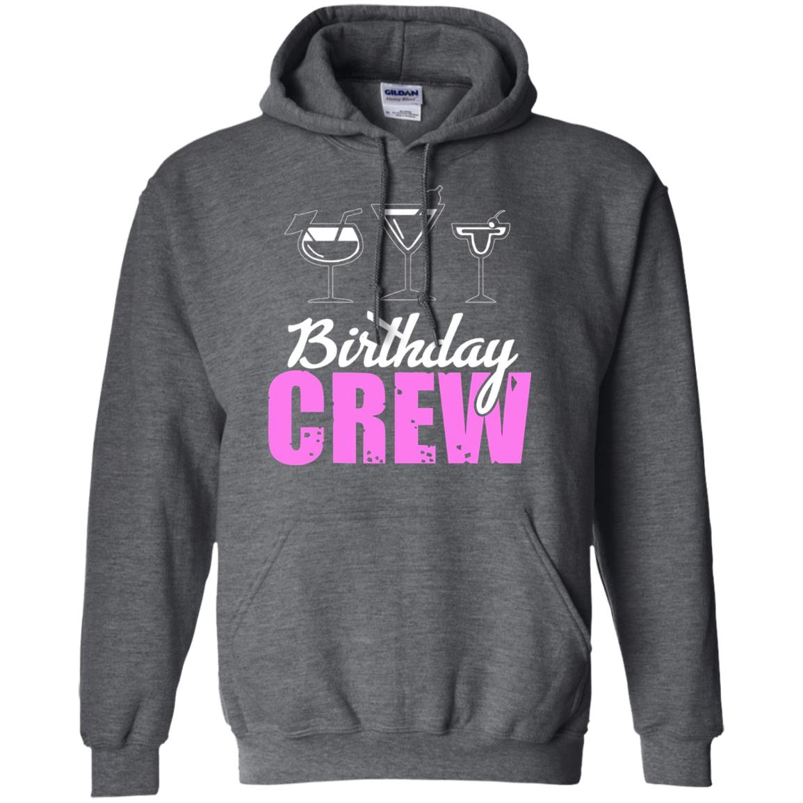 Birthday Crew Funny Girls Birthday Squad T-shirt Dark Heather