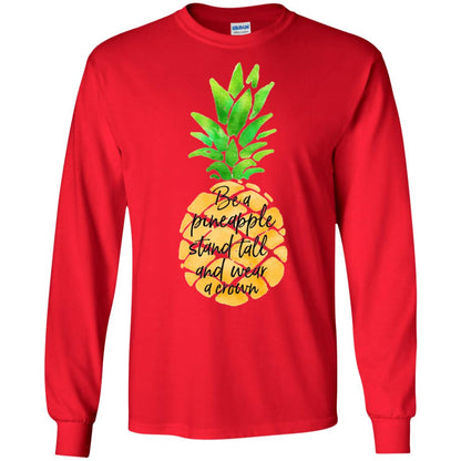 Funny Pineapple T-shirt Red