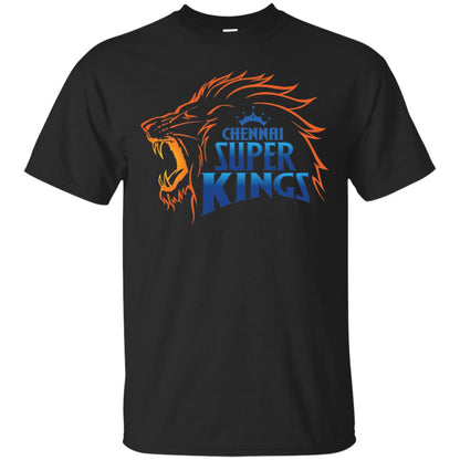 Chennai Super Kings Cricket Fans 2018 T-shirt Black
