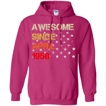Born In April 1958 60th Birthday Awesome Since April 1958 Heliconia