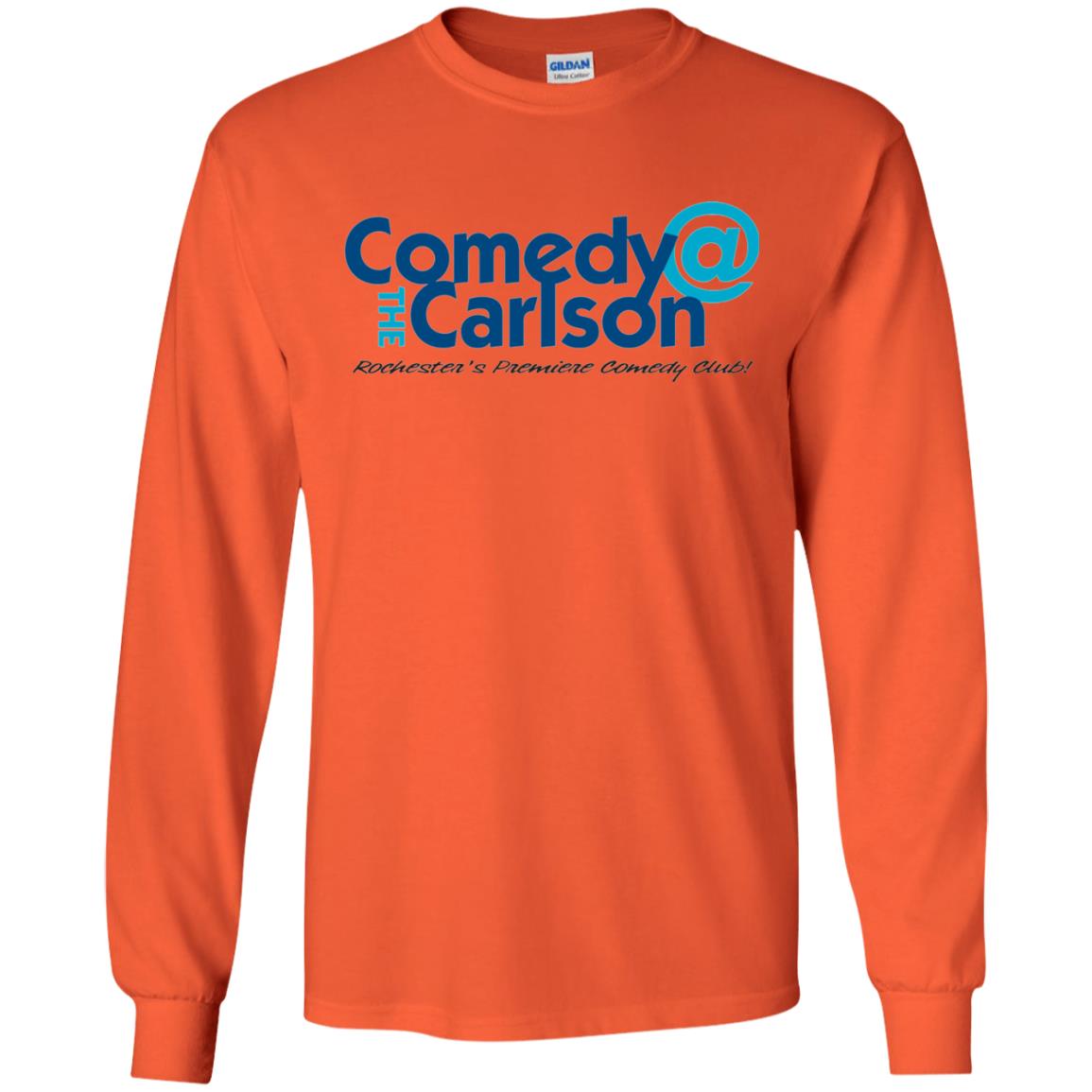 Comedy At The Carlson Rochester_s Premiere Comedy Club Shirt Orange