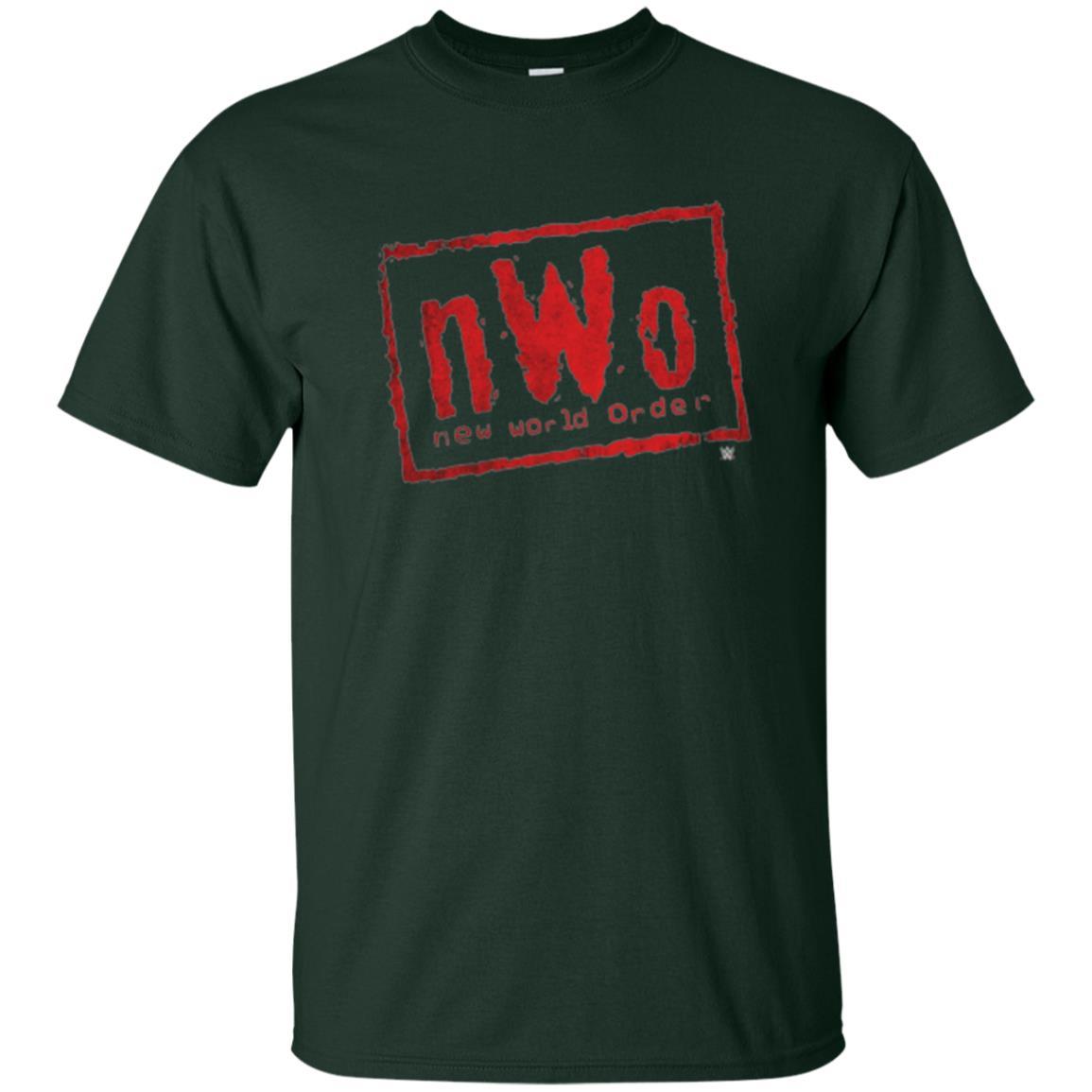 Nwo Wrestling T-shirt New World Order T-shirt Forest Green