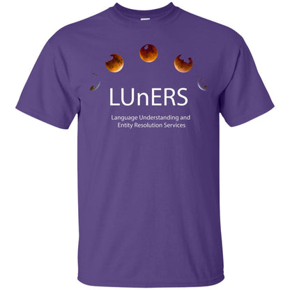 Luners Team T-shirt Language Understanding And Entity Resolution Services Purple