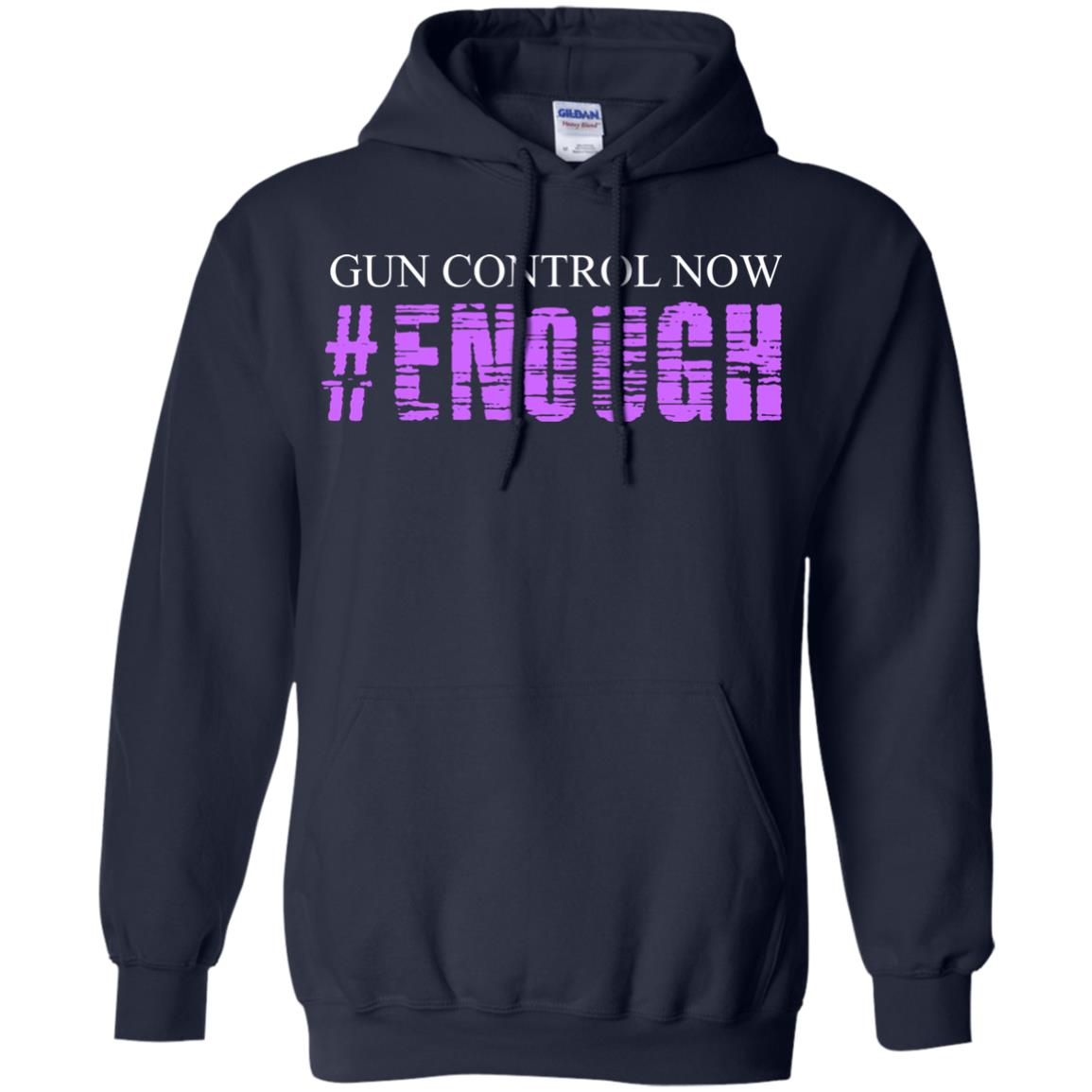 Anti Gun T-shirt Gun Control Now Enough Navy