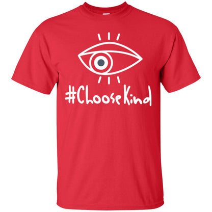 Anti Bullying T-shirt Choosekind Red