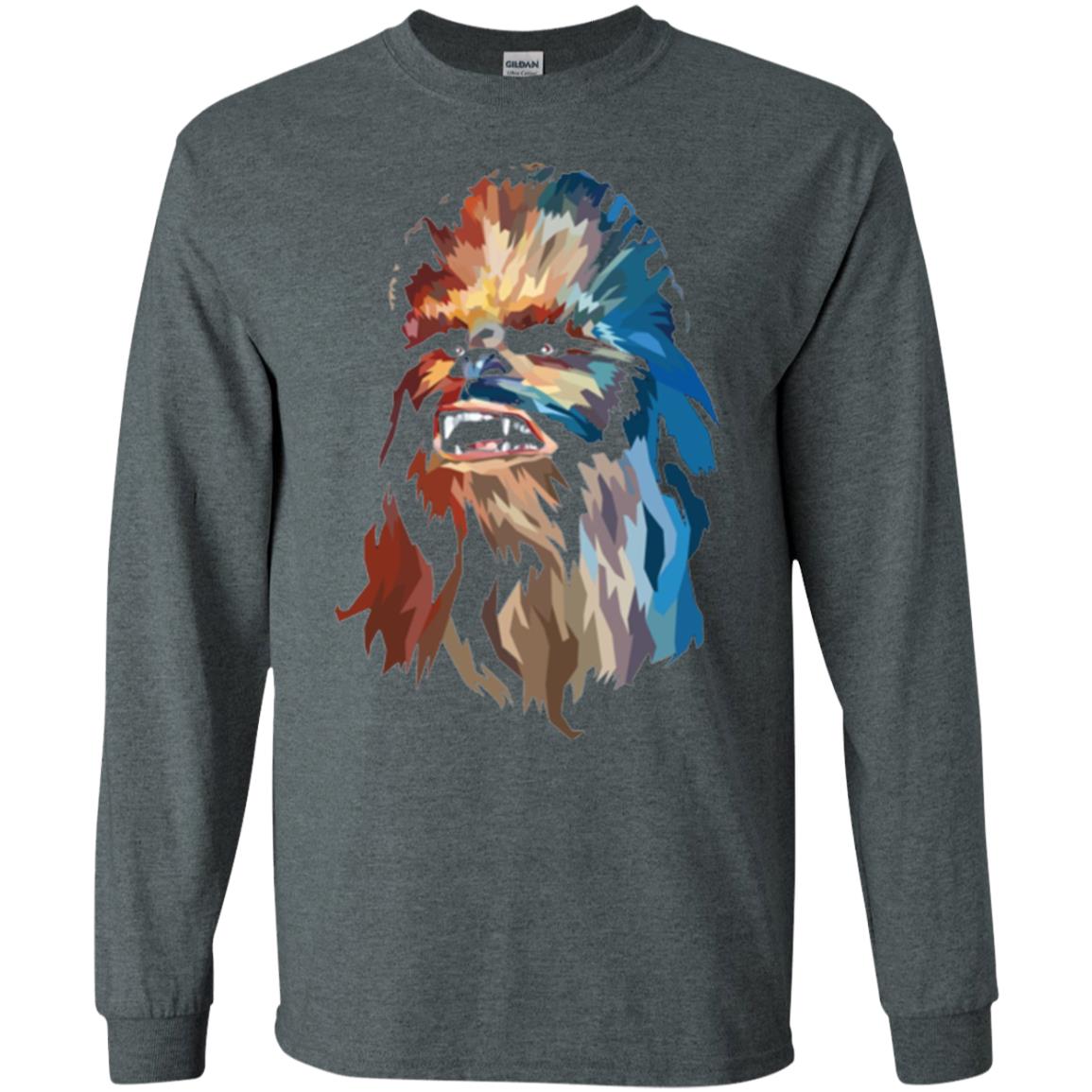 Chewbacca Art T-shirt Dark Heather