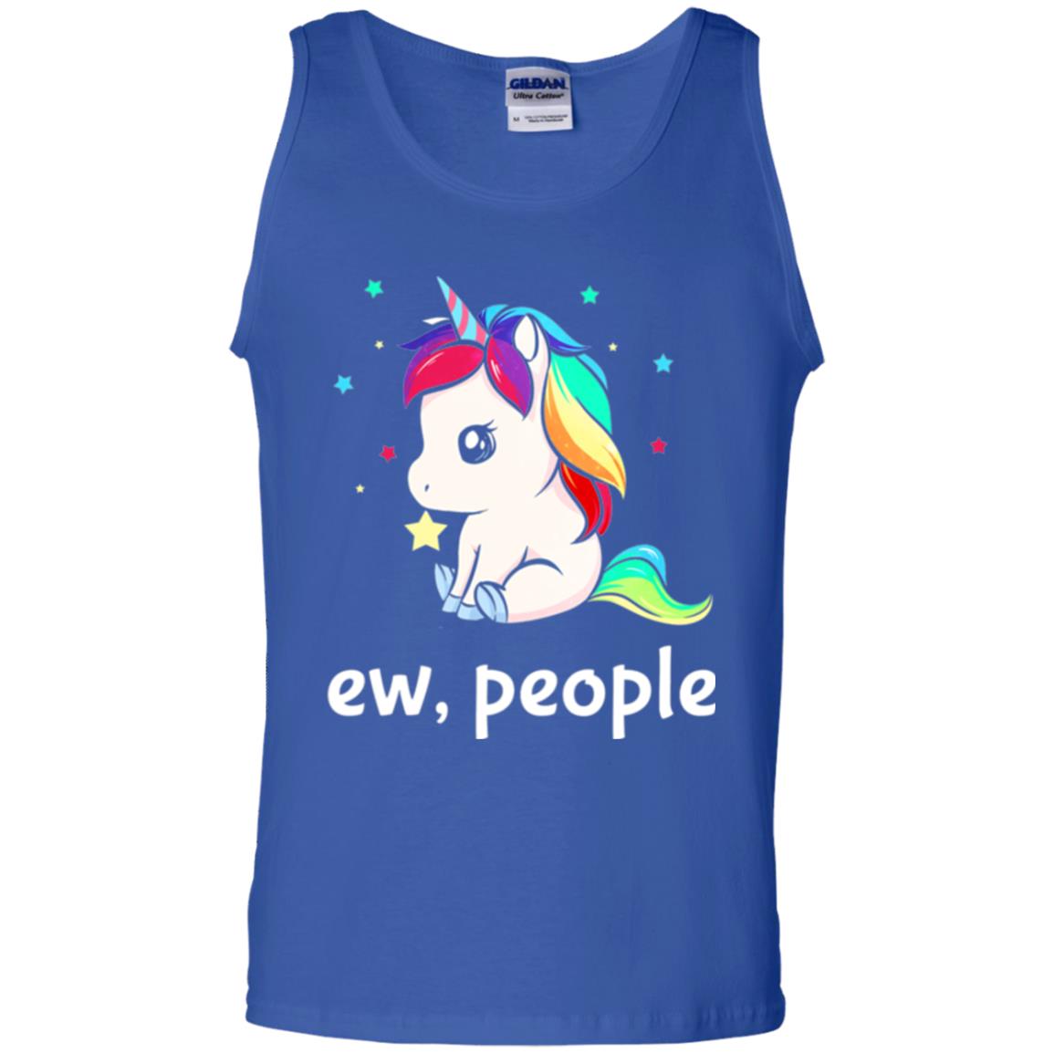 Unicorn Lover T-shirt Ew People T-shirt Royal