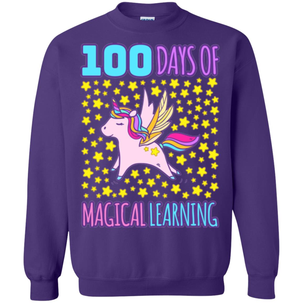 Children T-shirt Adorable 100th Day Of School Purple
