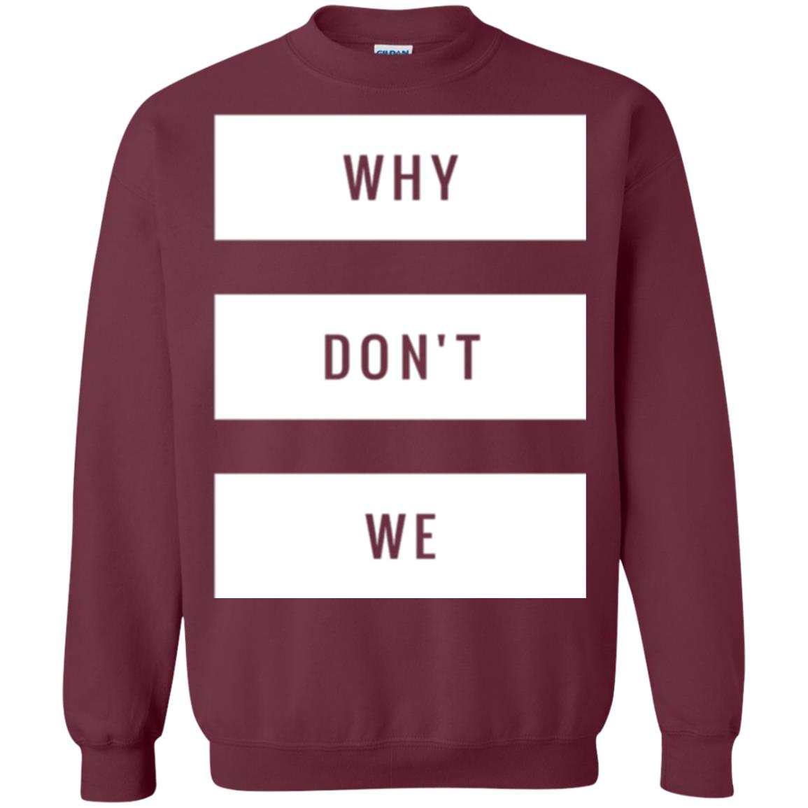 Why Don_t We T-shirt Maroon