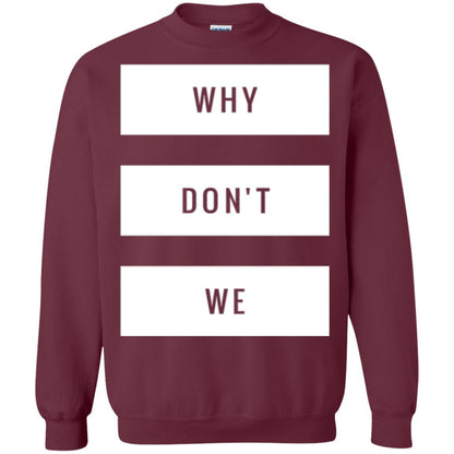 Why Don_t We T-shirt Maroon