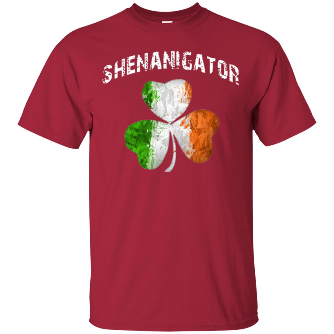 Shenanigator T-shirt St Patrick_s Day Shamrock Cardinal